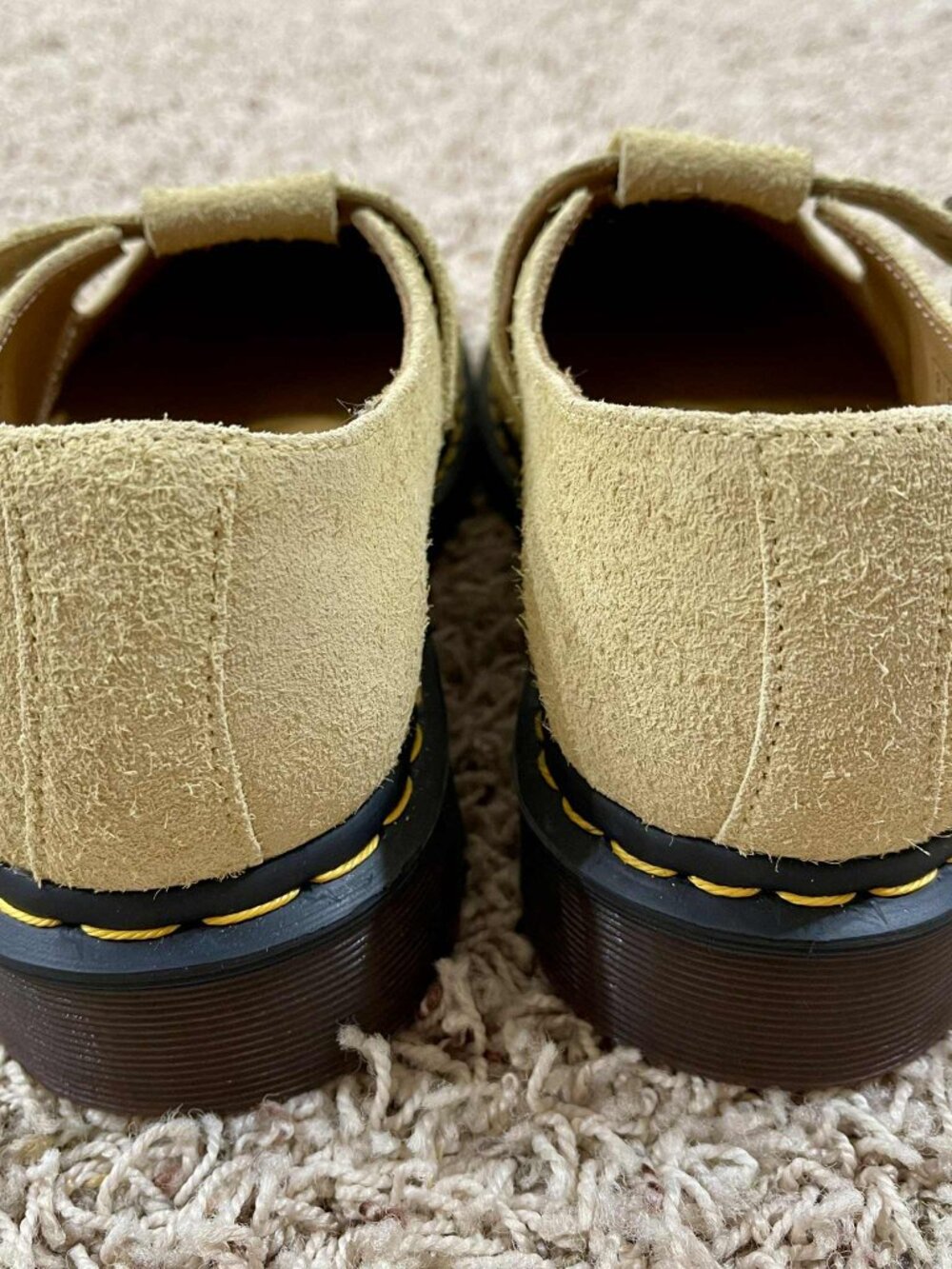 Dr. Martens T-Bar Mary Jane Suede Leather Shoes, Men’s Size 9 / Women’s Size 10 - Picture 10 of 16